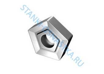 PNUM-110408 Т15К6 (Н10) пластина пятигранная со стружколомом