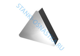 TPUN-160308 К25 пластина трехгранная гладкая без отверстия