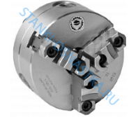 Патрон токарный BISON Польша 3545-125-3 самоцентрирующий со сборными кулачками