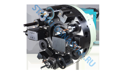 DST Приводная головка с аксиальным инструментом и двумя сервомоторами