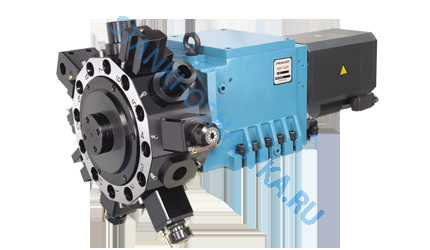 Pевольверная головка SMT с одним сервомотором на индексацию и радиальный инструмент Pragati Pевольверная головка SMT с одним сервомотором на индексацию и радиальный инструмент Pragati