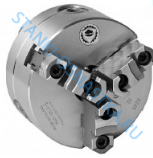 Патрон токарный BISON Польша 3545-125-4-P прецизионный, самоцентрирующий со сборными кулачками