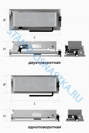 Плита магнитная синусная 1С 7208-0103 (125x250) Плита магнитная синусная 1С 7208-0103 (125x250)