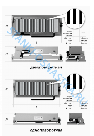 Плита магнитная мелкополюсная синусная 7208-0103