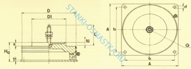 Виброопора SLM-3A Виброопора SLM-3A