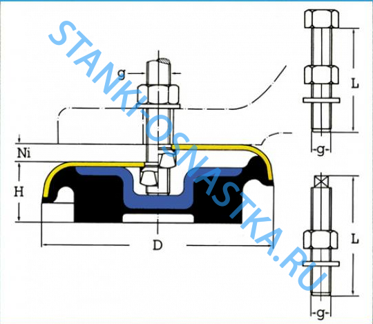 Виброопора TK 200 Виброопора TK 200