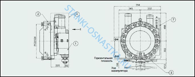 Инструментальный магазин ATC-4020V-225-90 Pragati / Прагати