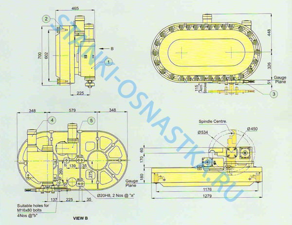 Инструментальный магазин ATC-4030V-225-90 Pragati / Прагати