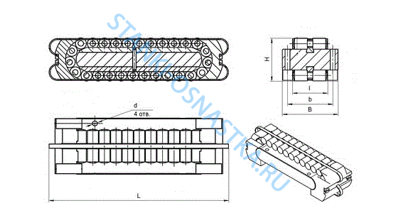 Опора качения роликовая РОД101 Опора качения роликовая РОД101