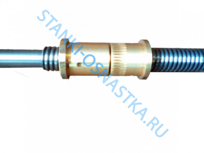 Винт с гайкой каретки 1М63.41.154 (Lобщ=1154)