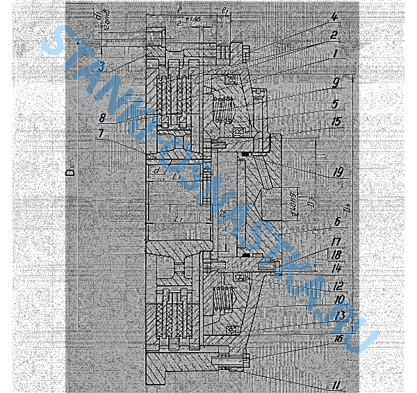 Муфта тормоз УВ1639