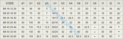 Резцедержатель LEFT HAND LONG OVERHEAD-RADIAL Pragati / Прагати Form B8
