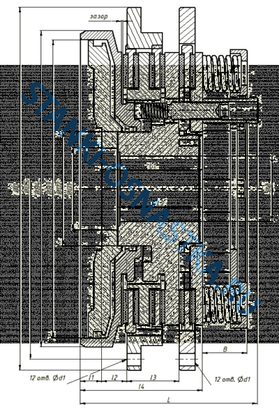 Муфта тормоз У3311 Муфта тормоз У3311