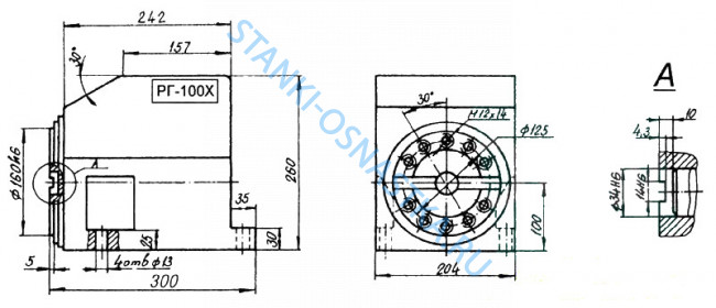 Головка револьверная 12-поз. РГ-100Х Головка револьверная 12-поз. РГ-100Х