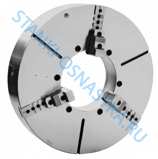 Патрон Bison-Bial токарный Польша тип 3505-1600 со сборными кулачками