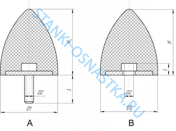 Параболический демпфер 4050 Параболический демпфер 4050