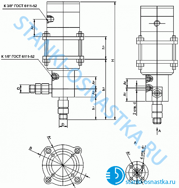 Насос гидропневматический НП1/320М