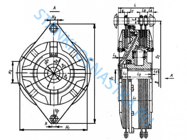 Муфта тормоз УВ-3144