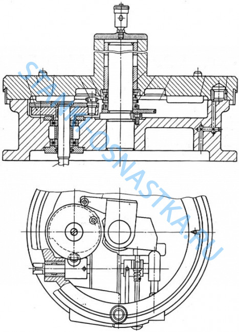 Стол поворотный 7400-4035 ф280мм