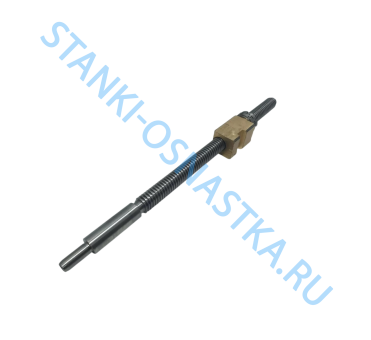 Винт в сборе с гайками каретки  и с лимбом 16К20.050.401/201/202/488