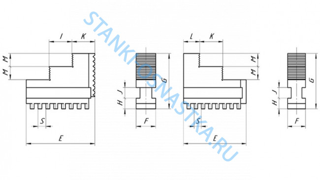 Кулачки обратные БелТАПАЗ С 7100-0045.009 ф=400