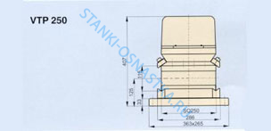 Вертикальная инструментальная головка VTP-250 Pragati
